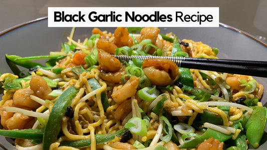 black garlic noodles