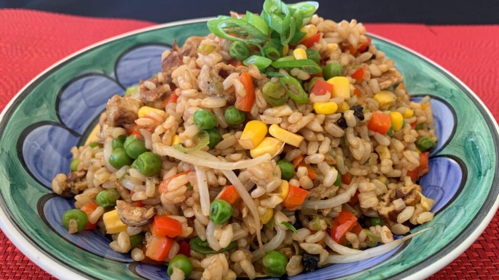 black garlic fried rice