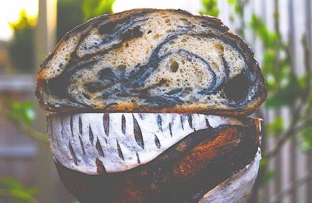 Black Garlic Sourdough Bread