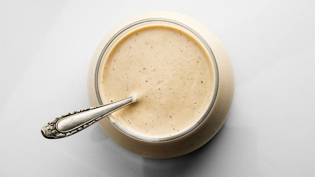 BLACK GARLIC YOGURT for SALAD DRESSING