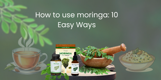 how to use moringa
