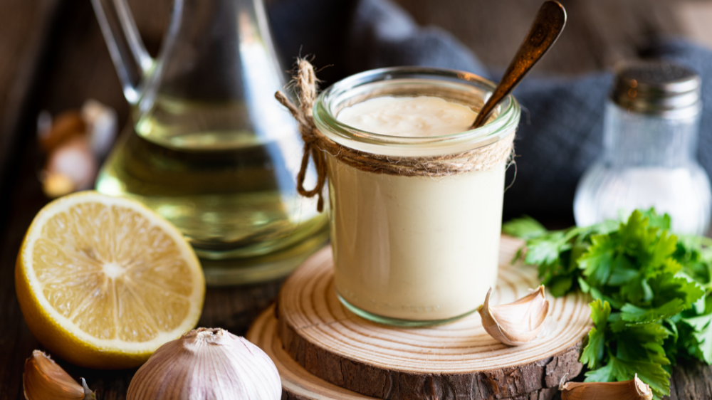 black garlic aioli