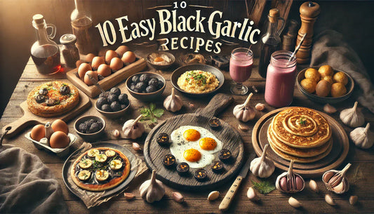black garlic breakfast recipe