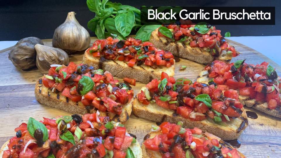 Black-Garlic-Bruschetta