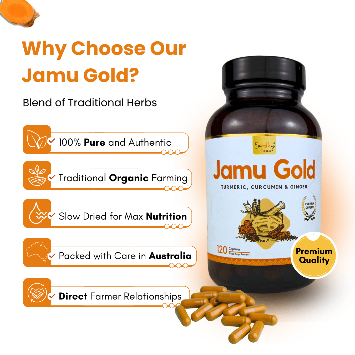 Jamu Gold caapsules feature