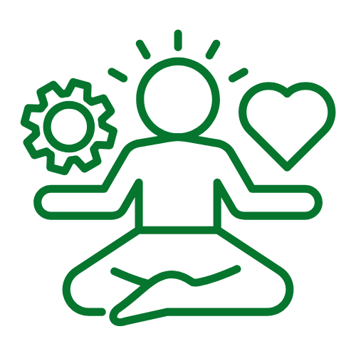 stress reduction icon