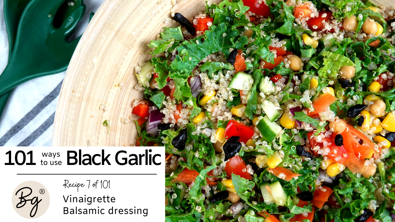 Load video: VINAIGRETTE, Balsamic dressing