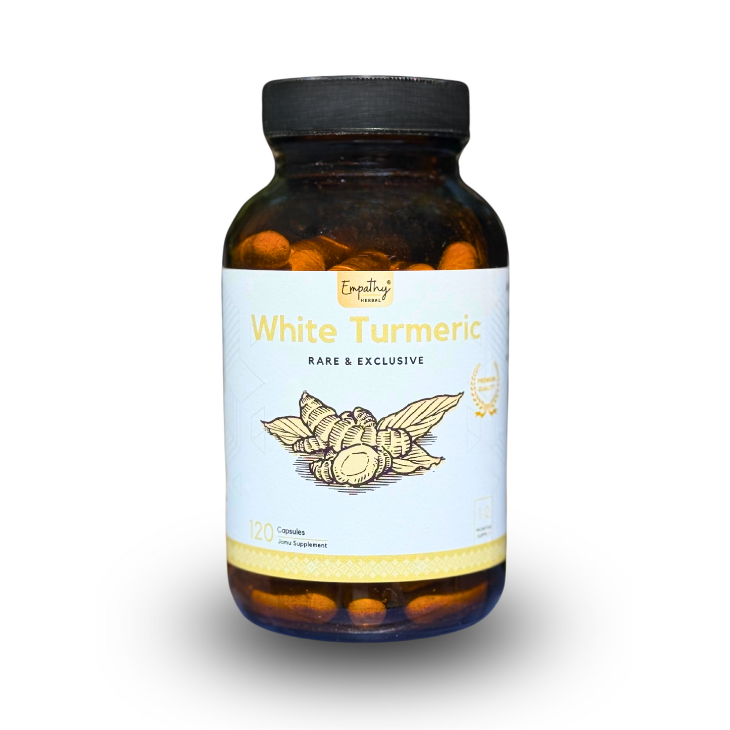 white turmeric capsules