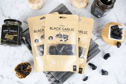 black garlic products